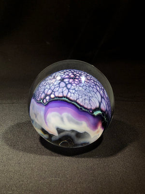 SOLD/Artemis or the Purple Star Paper Weight